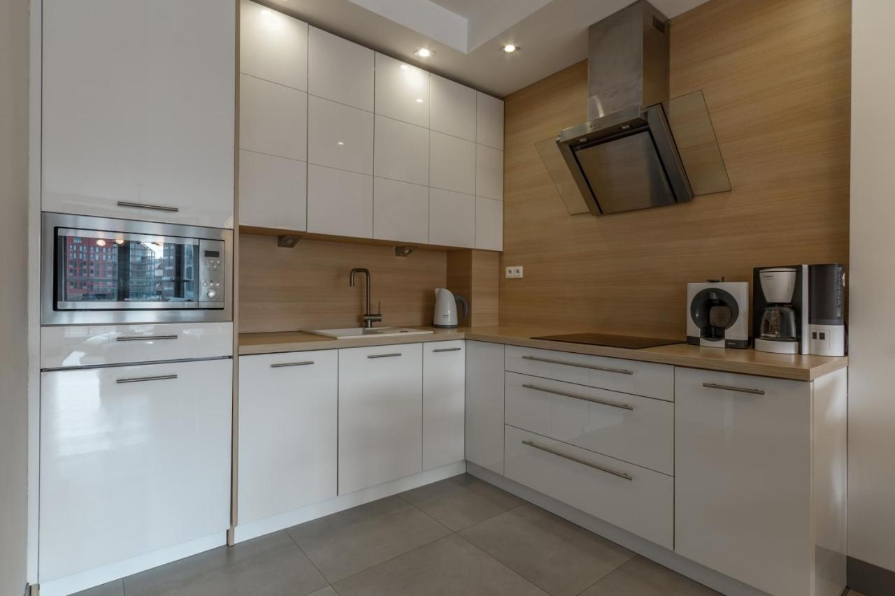 Citystay Ambra Waterlane Apartment Danzica Camera foto